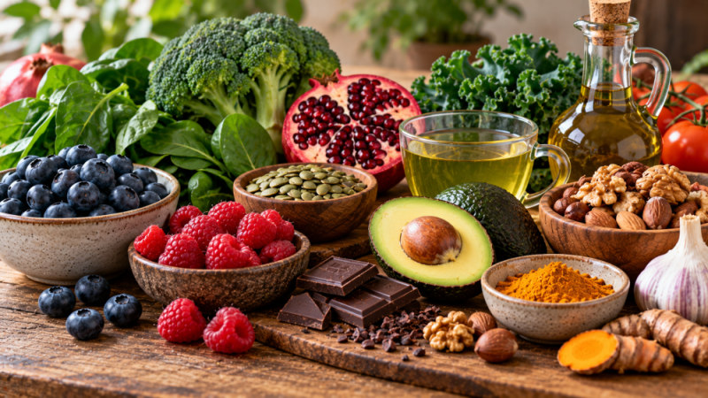 Antioxidanty v potravinách: kde je najdeme