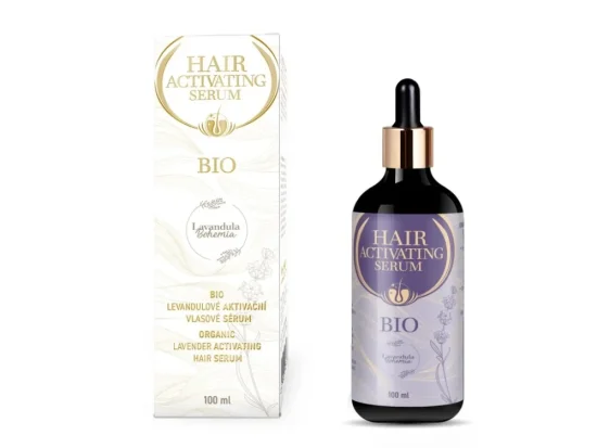 Bio aktivační sérum z Levandule Chodouňské pro obnovu růstu vlasů 100 ml