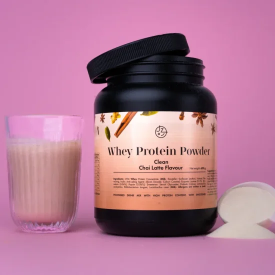 Syrovátkový protein s příchutí chai latte