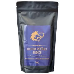 Houbová káva "Dotek Vlčího Srdce" (káva Arabica, Lví hříva, Rhodiola rosea) 250 g