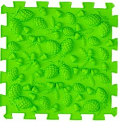 Masážní ortopedická podložka Puzzle Mix Žaludy 1 modul