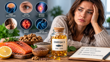 Nedostatek omega 3: jak se může projevit