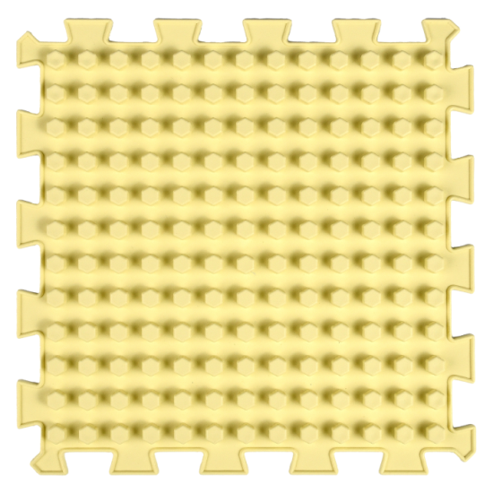 Masážní podložka Mega Mix Puzzle 14 dílů + 8 sektorů pastel - Počet prvků: 14