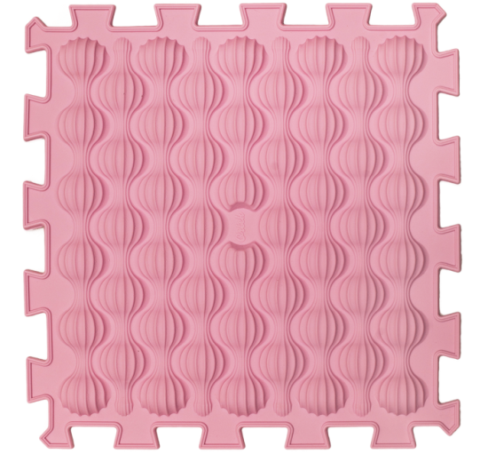 Masážní podložka Puzzle Mix Pastel 12 prvků - Počet prvků: 12