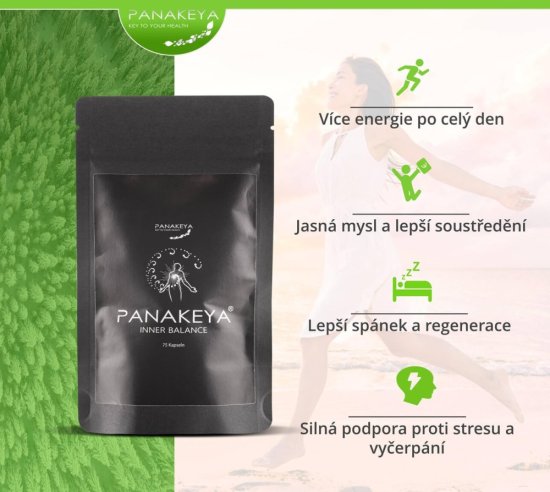 PANAKEYA® Inner Balance - doplněk výživy (75 kapslí)