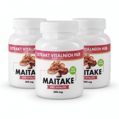 Maitake - Trsnatec lupenitý 360 kapslí 2 + 1 ZDARMA