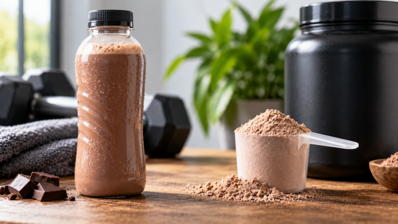 Proteinový nápoj nebo proteinový prášek: co vybrat