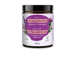 BIO Ostropestřecová pasta s pohankou a Levandulí Chodouňskou Rodinné balení, 250g