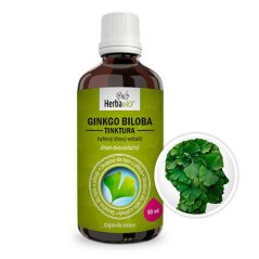 Herbavis Ginkgo biloba (Jinan dvoulaločný) - bylinný lihový extrakt - 50 ml