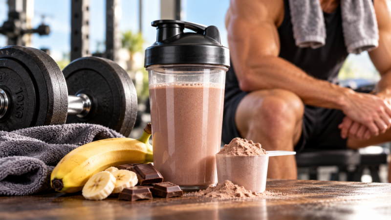 Protein po cvičení: kdy a kolik ho užít