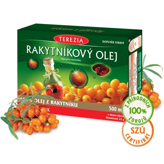 100% Rakytníkový olej 60 tobolek
