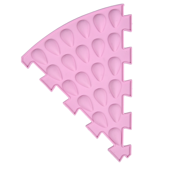 Masážní podložka Mix Puzzle 6 dílů + 6 sektorů pastel