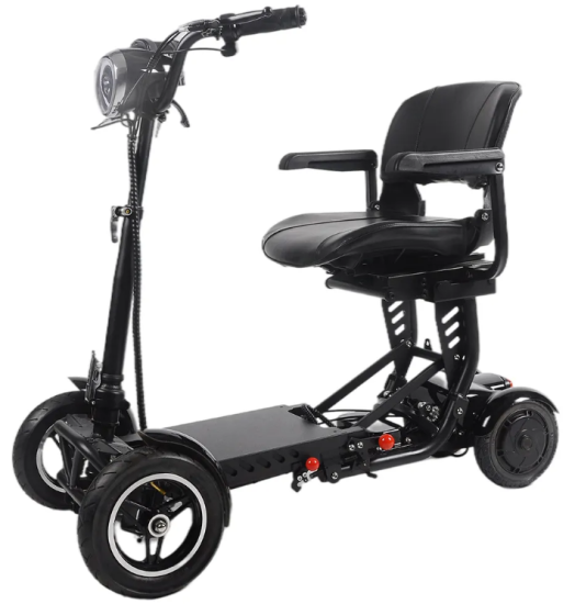 Výkonný čtyřkolový elektrický skútr 500 W pro seniory MS 306