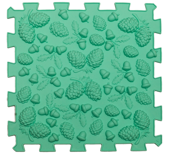 Masážní podložka Puzzle Mix Pastel 12 prvků - Počet prvků: 12
