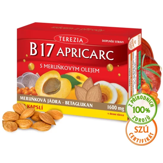 B17 APRICARC s meruňkovým olejem 180 kapslí