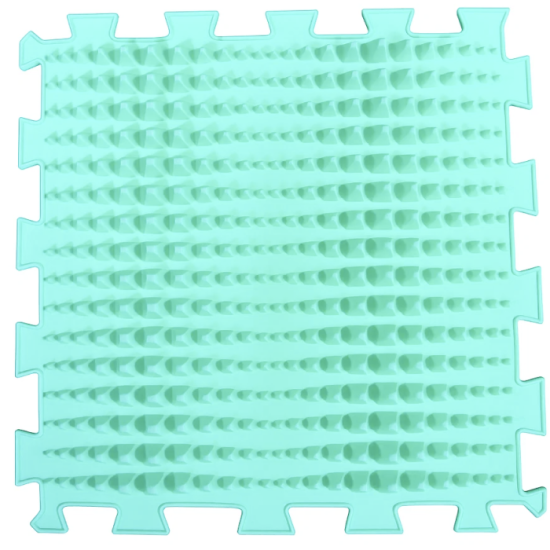Masážní podložka Mix Puzzle 6 dílů + 6 sektorů pastel