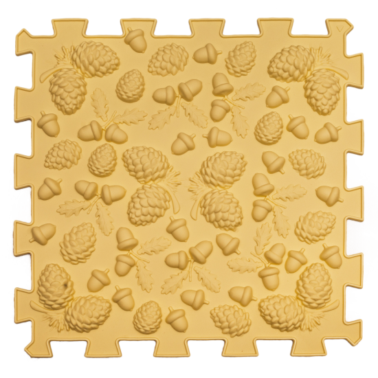 Masážní podložka Puzzle Mix Pastel 6 prvků