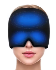 Chladicí a zahřívací gelový obklad na hlavu 360°