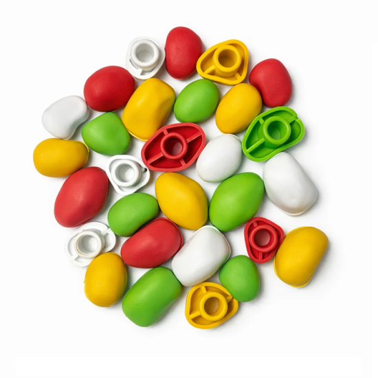 Masážní podložka Mix Puzzle 10 dílů + modul kameny