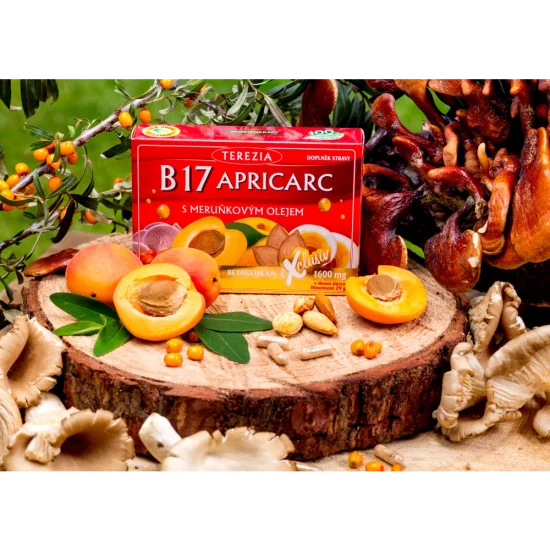 B17 APRICARC s meruňkovým olejem 60 kapslí