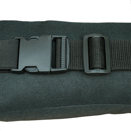 Ortopedický polštář na opěradlo pro řidiče 34 × 13 × 8 cm s upevňovacími popruhy J2508