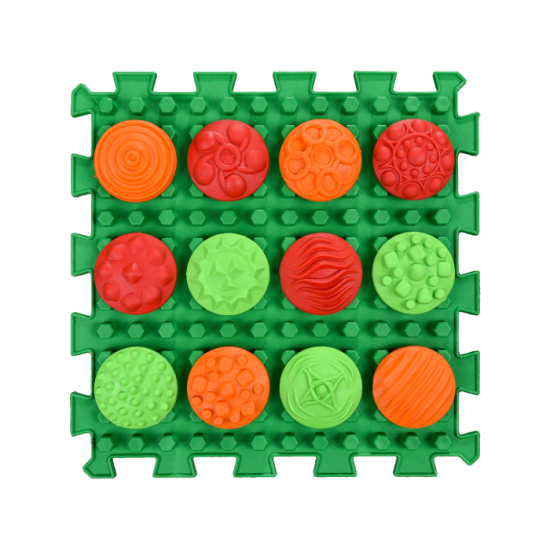 Masážní podložka Mix Puzzle 10 dílů + vzory zdarma