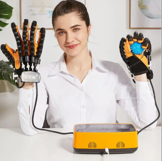 Robotické tréninkové zařízení pro obě ruce – rehabilitace ruky - Velikost: M