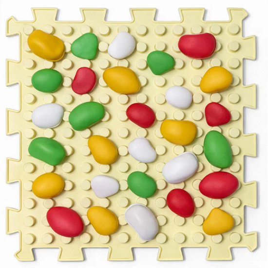 Masážní podložka Mix Puzzle 8 dílů + modul kameny - Počet prvků: 8