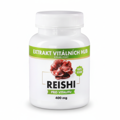 Reishi - Leskokorka lesklá min.30% polysacharidů a 4% triterpenů