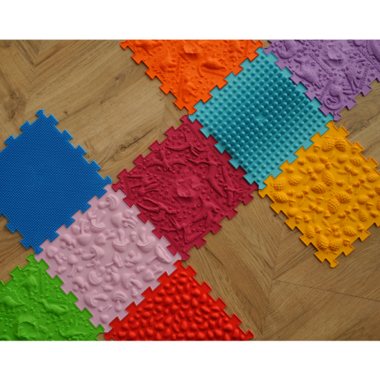 Masážní podložka Puzzle Dinosauři 10 prvků