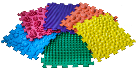 Masážní podložka Mix Puzzle 9 dílů aktualizovaná