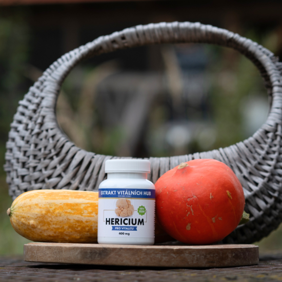 Hericium, Lví hříva min.30% polysacharidů