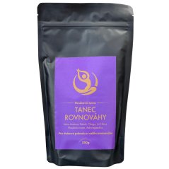 Houbová káva "Tanec Rovnováhy" (káva Arabica, Reishi, Chaga, Lví hříva, Rhodiola rosea, Ashwagandha) 250 g