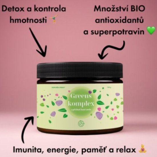 Super greens komplex (příchuť lesní směs) 150 g