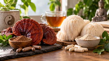 Jak kombinovat Reishi a Hericium
