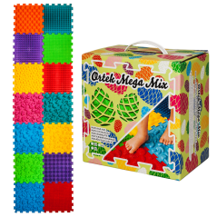 Masážní ortopedická podložka Puzzle Mega Mix 14 modulů