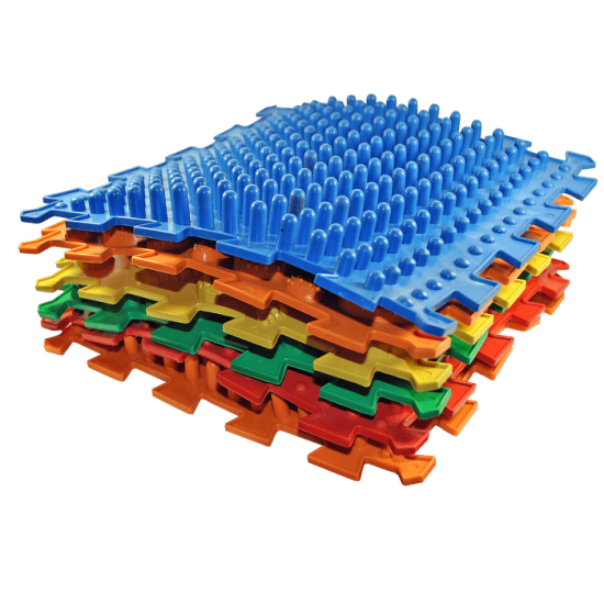 Masážní ortopedická podložka "Puzzle Mix" Tráva 1 modul - Počet prvků: 1