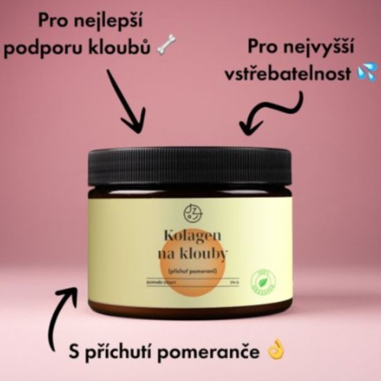 Kolagen na klouby s příchutí pomeranče