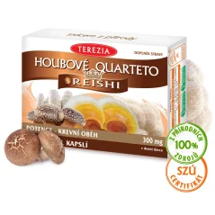 Houbové Quarteto s reishi cps.60