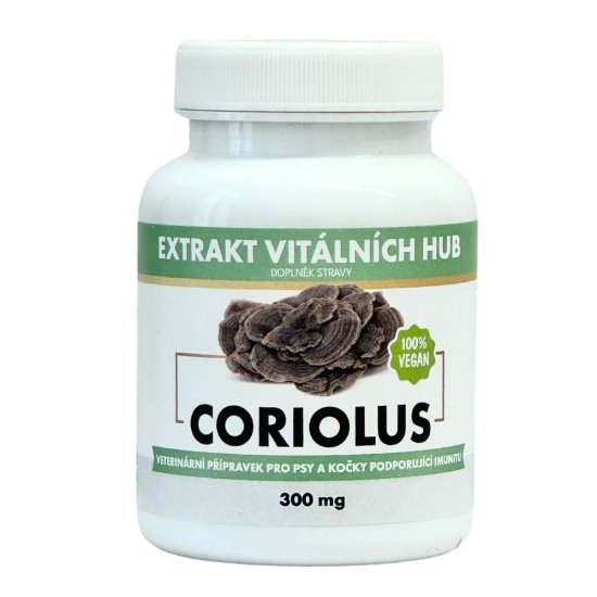 Coriolus - Outkovka pestrá (Coriolus versicolor) min.50% polysacharidů