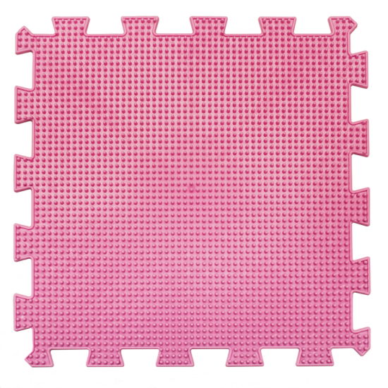 Masážní podložka Puzzle Mix pastel 9 prvků