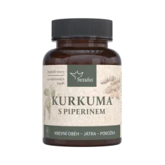 Kurkuma a piperin 90 ks kapslí