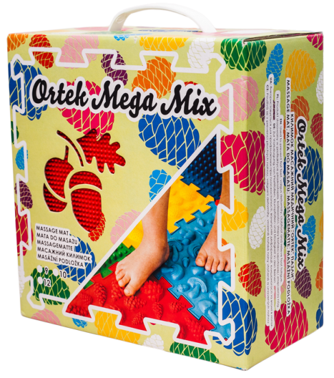 Masážní podložka Mix Puzzle 9 dílů aktualizovaná