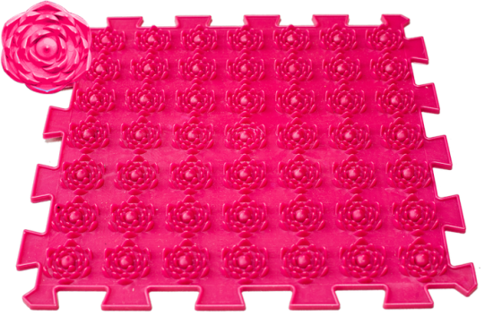 Masážní podložka Mix Puzzle 12 dílů + vzory zdarma