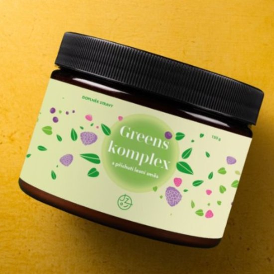 Super greens komplex (příchuť lesní směs) 150 g