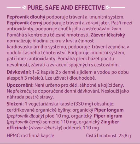 Trikatu bio (kapsle)