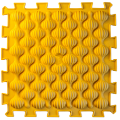 Masážní ortopedická podložka Puzzle Mix Mušle 1 prvek