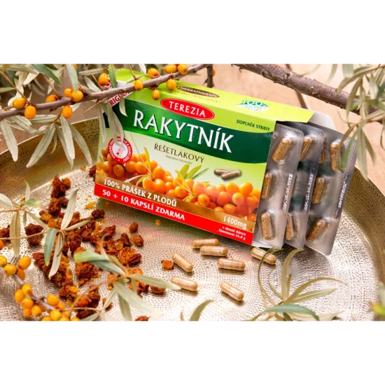 Rakytník řešetlákový 60 kapslí