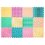 Masážní podložka Puzzle Mix Pastel 12 prvků - Počet prvků: 12