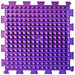 Masážní ortopedická podložka Puzzle Mix Věže 1 modul